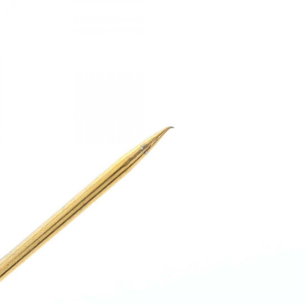 CHANEL White Logo Brooch - Picture 4 of 7